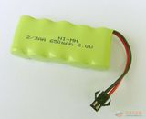 2/3 AA650mAh 6V Ni-MH Battery Pack