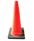 Europe 70cm Orange Flexible Reflective PVC Traffic Road Safety Soft Cones