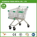Hot Selling Shopping Basket Metal Wire Shopping Cart