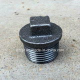 Banded Black Plug Malleable Iron Pipe Fittings