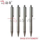 Novelty Silver Extendable Metal Ballpoint Pen