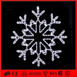 Outdoor Holiday Decorative White LED Motif Snowflake Light