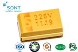 China Made Brand Yellow SMD Chip Tantalum Capacitor