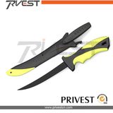 Privest Fishing Tackle Sharp Fishing Knives with Sharpener