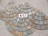 Rusty Slate Mesh Paving Stone