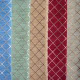 Upholstery Chenille Check Fabric