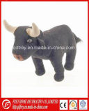 Black Soft Stuffed Bull Toy for Baby Product