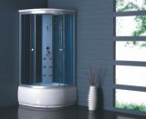 2014 Corner Shower Room with Bule Glass (MJY-8032)