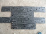 Natural Split Black Slate Wall Tile for Home, Project, Contruction