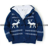 Baby's X-Mas Hoody Jacquard Sweater