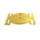 Bag Buckle Gold Colored Zinc Alloy Custom Metal Belt Buckle