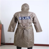 Long Waterproof Police Raincoat OEM Welcome