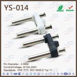 Ys-014 Peru Semko Two-Pin 6A Terminal MID-Eastern Plug Insert