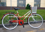 Rear 6speed Lady Bicycle with Good Quality (SH-CB079)