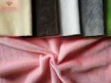 Home Textile Plain Short Velour Fabric (HZS--0033)