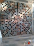 Slate Floor Tile Culture Stone with Round Shape