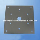 99.95% Pure Tungsten Square Plates with Hole