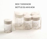 Glass Spice Jar Glass Cruet Set (FH005)