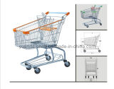 Supermarket Trolley, 100L Grocery Shopping Cart