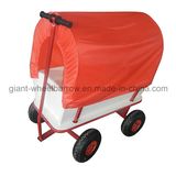 Garden Wood Wagon with Tarpaulins Tc1812