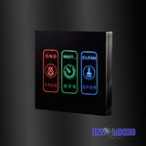 Three-in-One Indoor Touch Hotel Room Service Controller (CM-02)