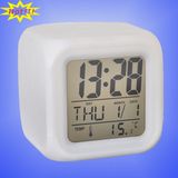 7 Colors Shining Alarm Clock (FB-K03)