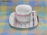 Porcelain Cup and Sauer (YD09-CS071)