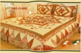Patchwork Quilt with Leather Fabric (2003/214HL)
