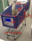 Supermarket Plastic Shopping Cart