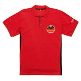 Mens Polo Shirt with Embroidery Patch (BG-M273)