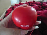 New Colorful Sports PU Antistress Ball with Client Logo[Heart-Shaped]