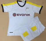 2015-2016 Dortmund Away White Soccer T-Shirt