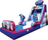 Frozen Bouncer Inflatable Water Slide with Pool (CS101)