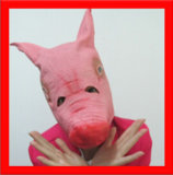 Holiday Animal Mask Tricky Pig Face Mask