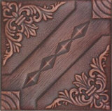 Design Decorativeall 3D Wall Paper Leather Carving Wall Panel Home Decoration