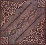 Design Decorativeall 3D Wall Paper Leather Carving Wall Panel Home Decoration