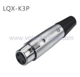 High Quality Audio Connectors 3-Pin Female XLR Connector with RoHS