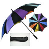 Colorful Double Layer Windproof Golf Umbrella (JX-U228)