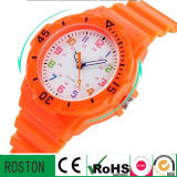 Fashion Lady Watch Water Resistant Silicone Child Watch