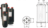 Refrigeration Heat Exchanger Suction Accumulator