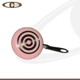 Aluminum Frying Pan with Ring Spiral Bottom