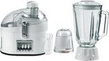 Dl-201 3in1 Juicer, Grinder Food Processor, Glass Jar