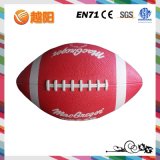 Custom Logo Print Inflatable 320g Corrugated Rubber Size 6 Kids Sports American Football Kh10-24