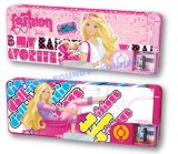 Barbie Pencil Box with Magnifier (A119452-2, stationery)