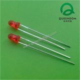 3mm Red Diffused Round LED