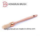 Wooden Handle Round Bristle Brush (HYR003)