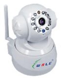 Wireless Intelligent Robot IP Camera Alarm with APP Operation