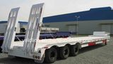 3 Axles Lowbed Semi Trailer for Export