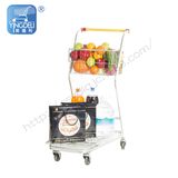 Metal Store Supermarket Shopping Trolley Cart