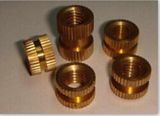 Brass Knurled Inset Nut